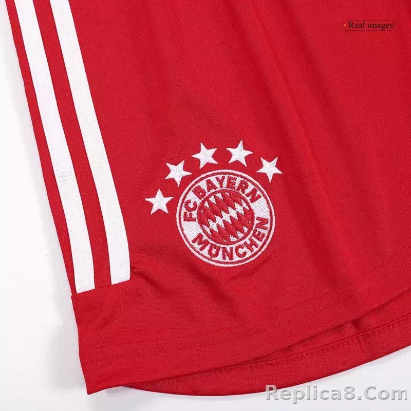 23-24 Bayern Munich Home Soccer Shorts - detail