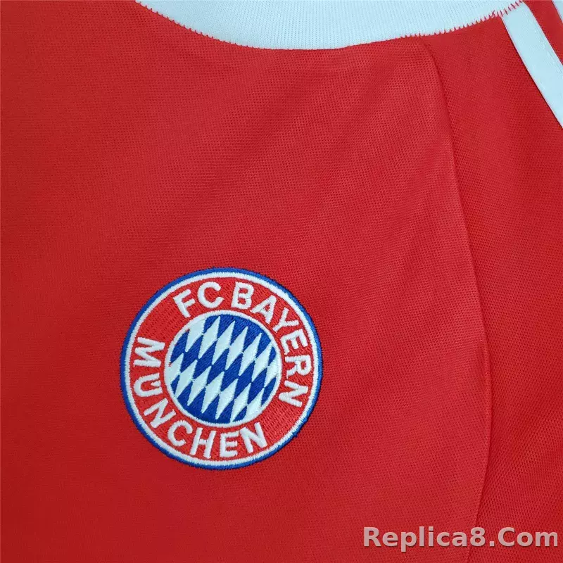 2000-01 Bayern Munich Home Retro Jersey - detail