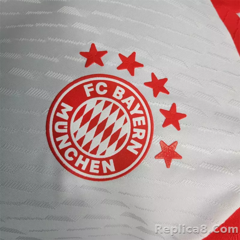 23-24 Bayern Munich Home Player Version - detail