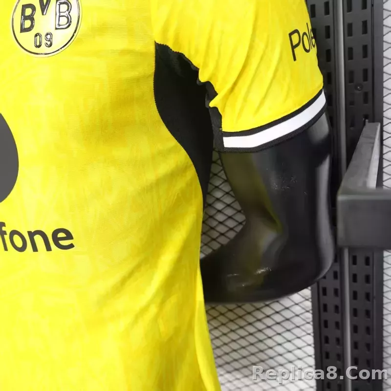 26-27 Borussia Dortmund Home Soccer Jersey Player Version - detail
