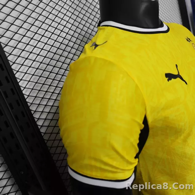 26-27 Borussia Dortmund Home Soccer Jersey Player Version - detail