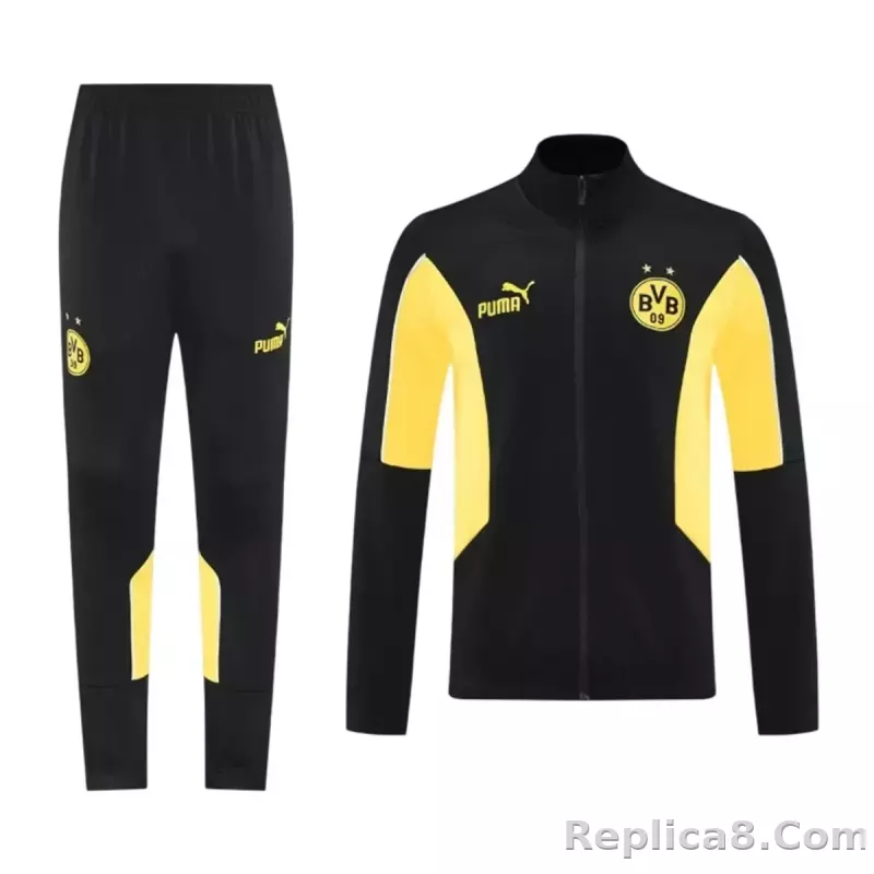 25-26 Borussia Dortmund Training Tracksuit Kit(Jacket+Pants) Yellow