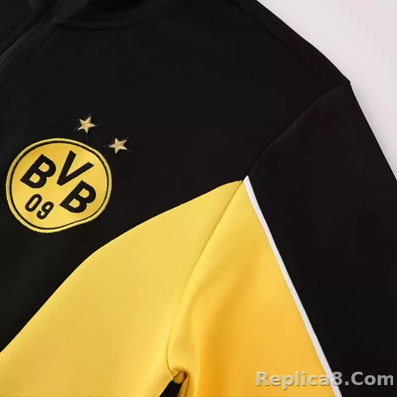 25-26 Borussia Dortmund Training Tracksuit Kit(Jacket+Pants) Yellow - detail