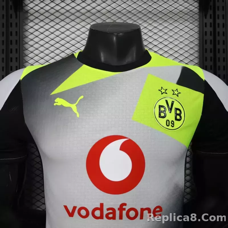 25-26 Borussia Dortmund Away Soccer Jersey Player Version - detail