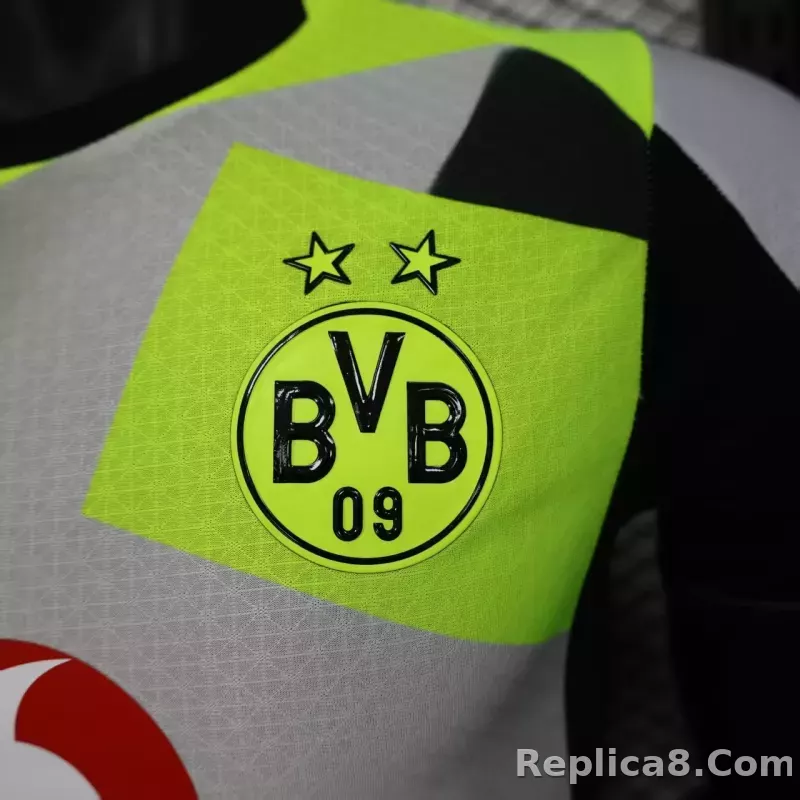 25-26 Borussia Dortmund Away Soccer Jersey Player Version - detail