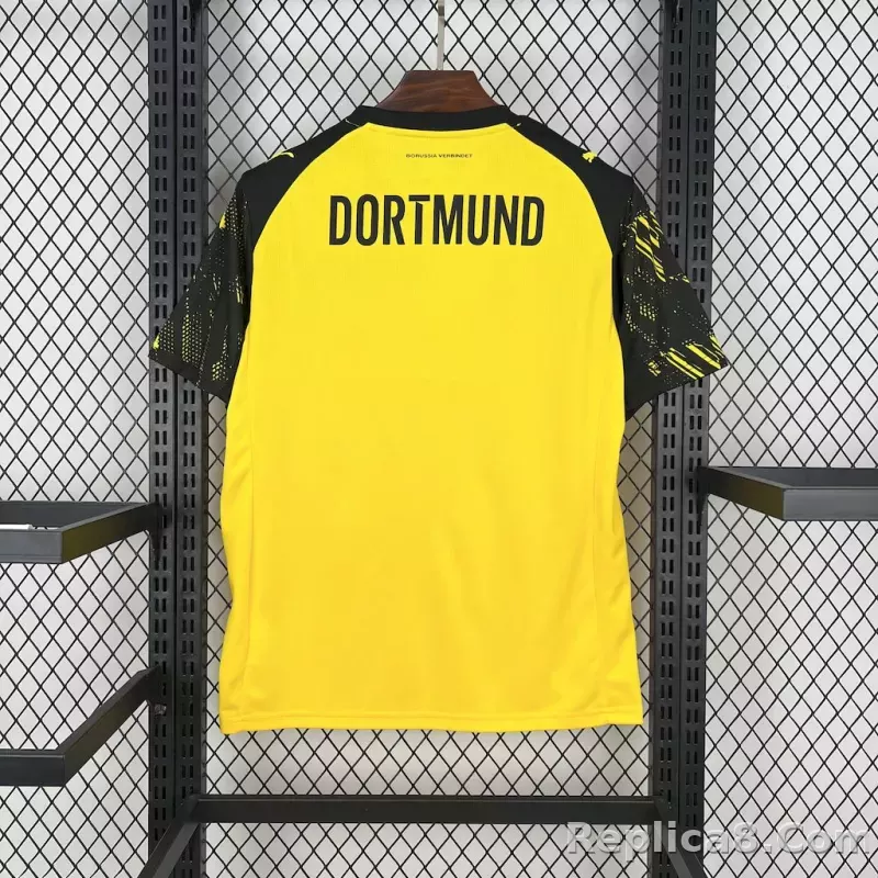 25-26 Borussia Dortmund Home Soccer Jersey - detail