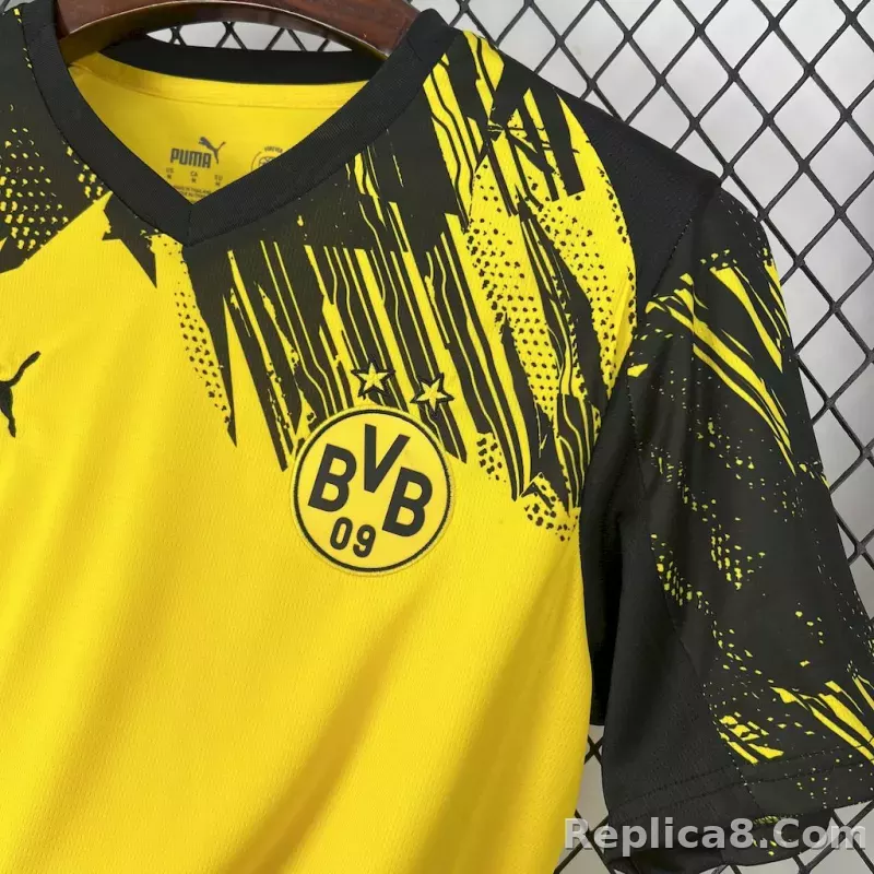 25-26 Borussia Dortmund Home Soccer Jersey - detail