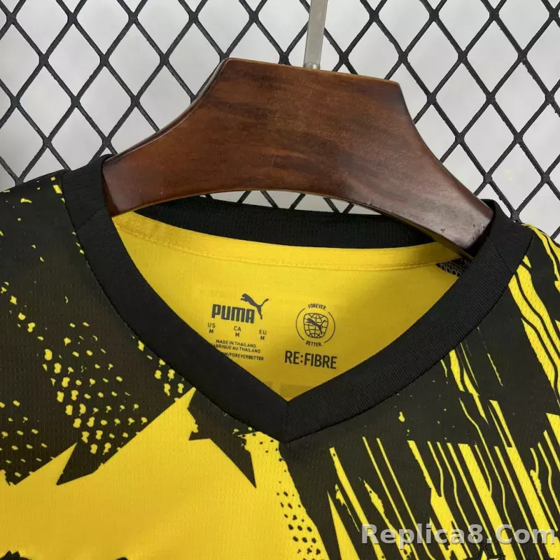 25-26 Borussia Dortmund Home Soccer Jersey - detail