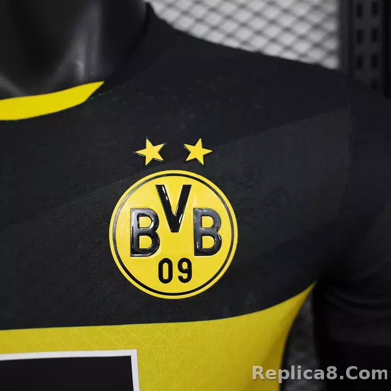 24-25 Borussia Dortmund Away Soccer Jersey Player Version - detail