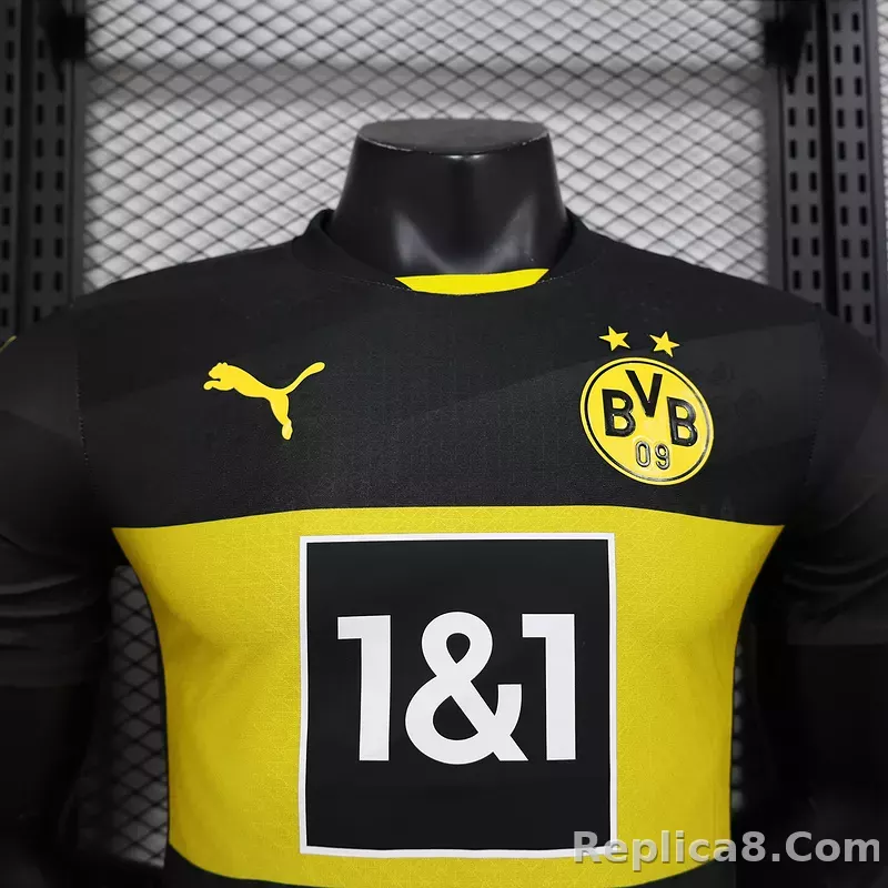 24-25 Borussia Dortmund Away Soccer Jersey Player Version - detail