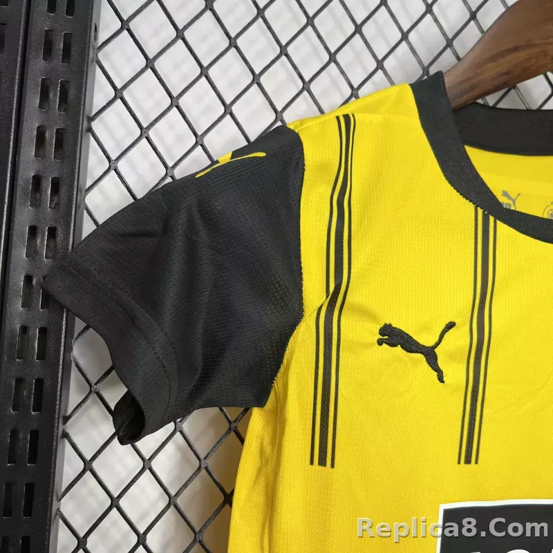 24-25 Borussia Dortmund Home Kids Kit Jersey+Shorts - detail