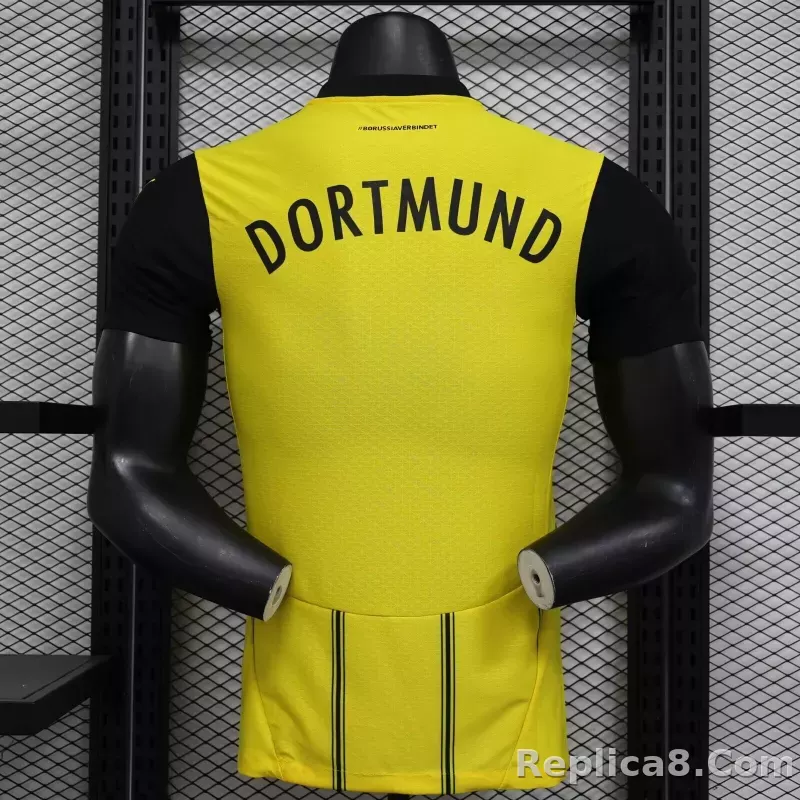 24-25 Borussia Dortmund Home Soccer Jersey Player Version - detail