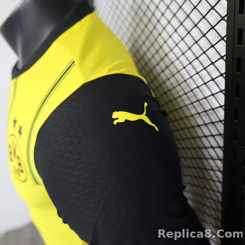 24-25 Borussia Dortmund Home Soccer Jersey Player Version - detail