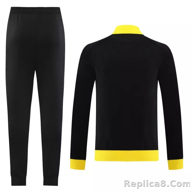 Borussia Dortmund Training Kit Jacket+Pants Black 2023/24 - detail