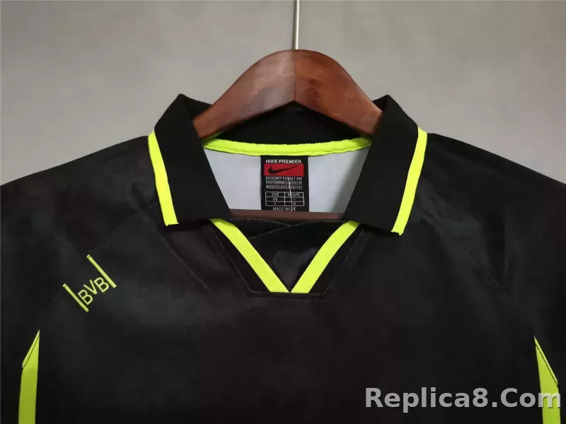 1995-1996 Borussia Dortmund Home Retro Jersey - detail