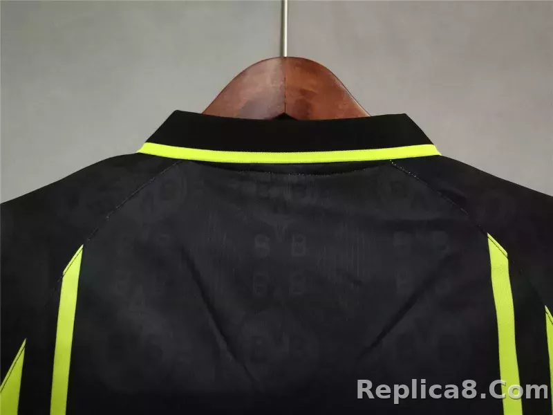 1995-1996 Borussia Dortmund Home Retro Jersey - detail