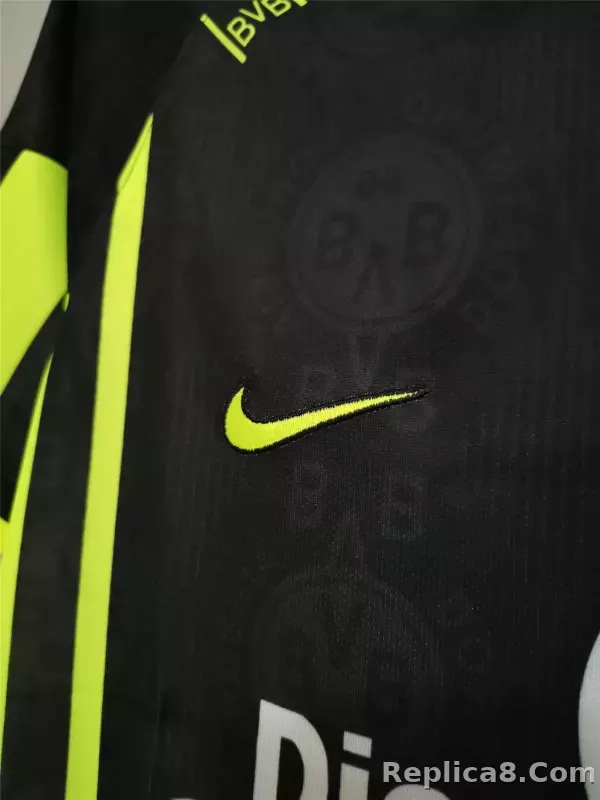 1995-1996 Borussia Dortmund Home Retro Jersey - detail