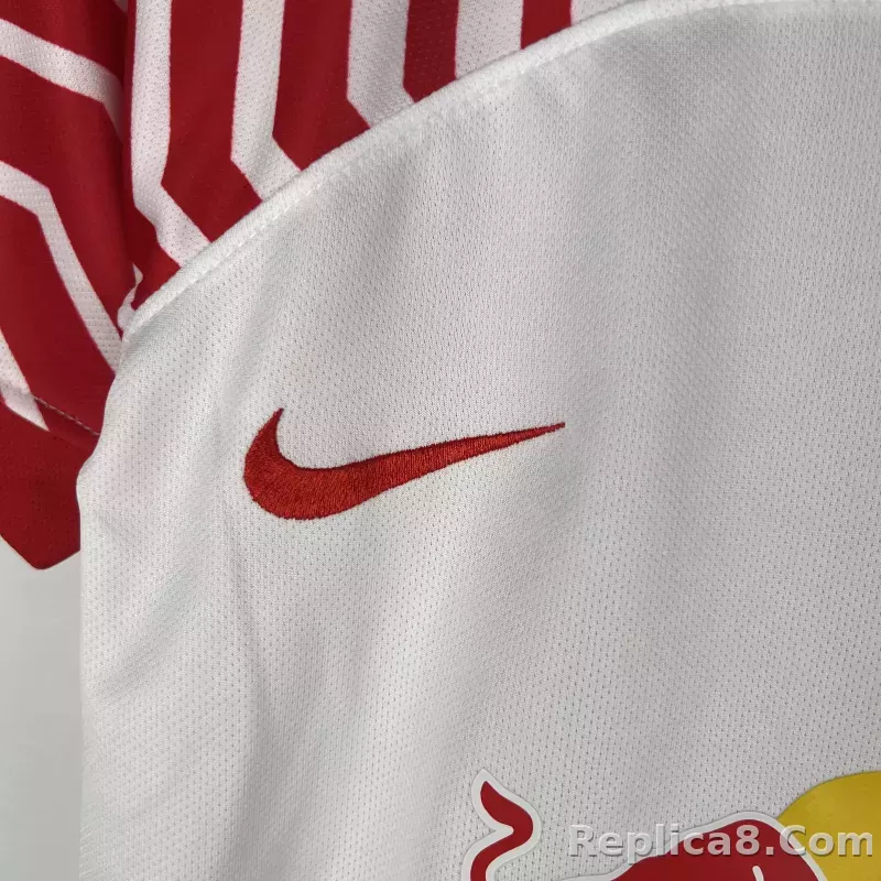 23-24 RB Leipzig Home Kids Kit Jersey+Shorts - detail