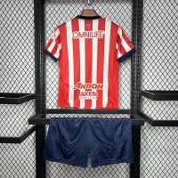 24-25 Chivas  Home Soccer Kids kit Jersey+Shorts - view 7