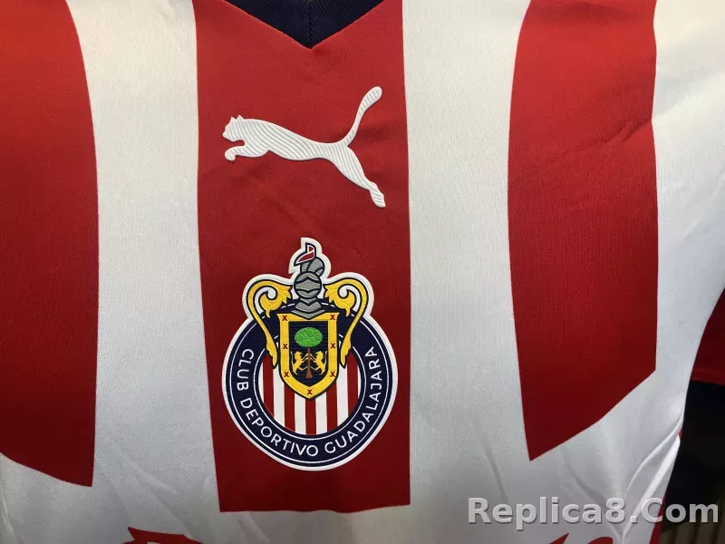 23-24 Chivas  Home Jersey Player Version - detail