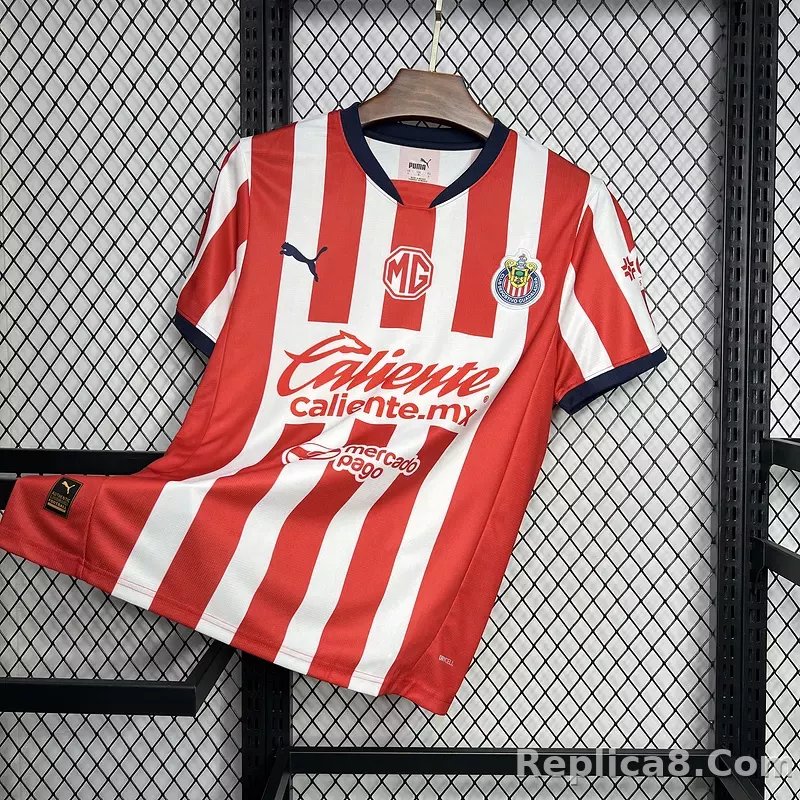 24-25 Chivas Home Soccer Jersey - detail