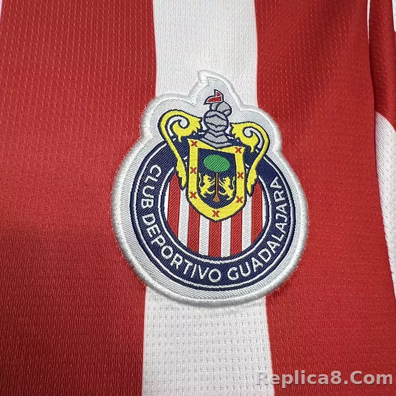 24-25 Chivas Home Soccer Jersey - detail