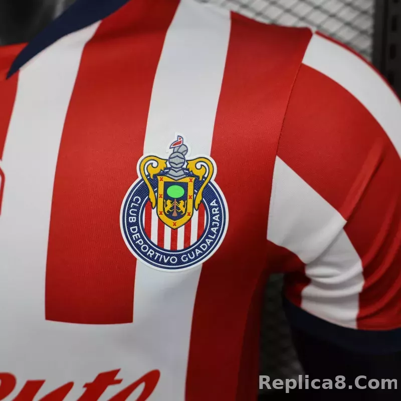 24-25 Chivas Home Jersey Player Version - detail