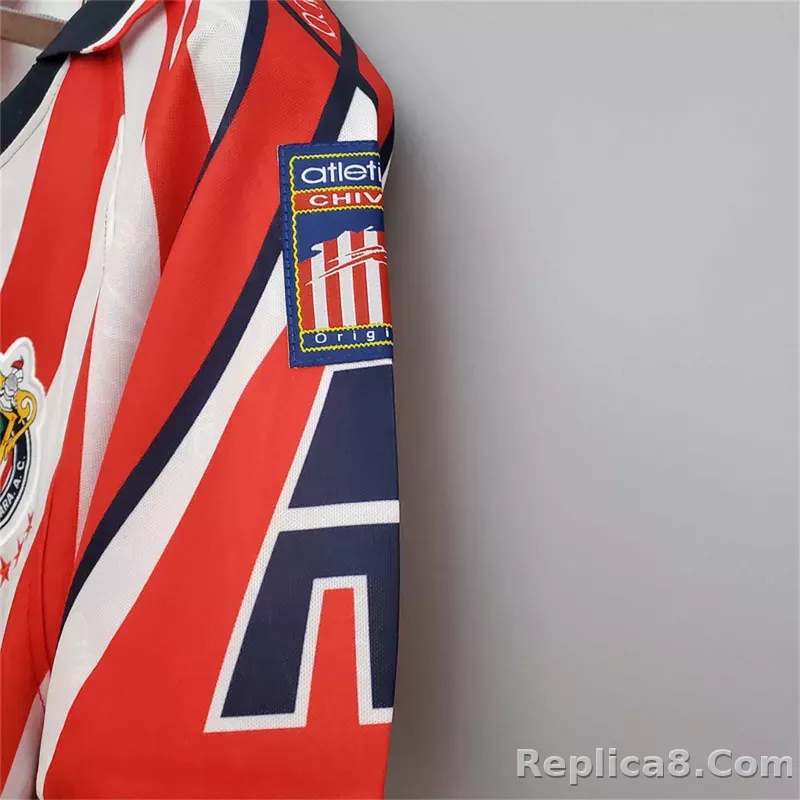 1998-1999 Chivas Home Retro Jersey - detail