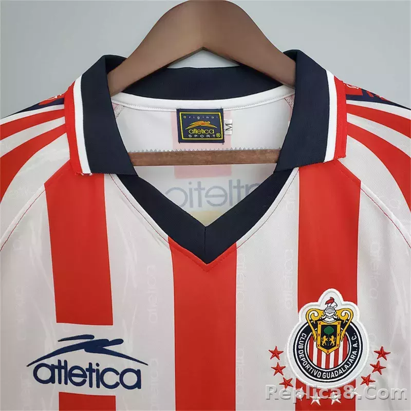1998-1999 Chivas Home Retro Jersey - detail