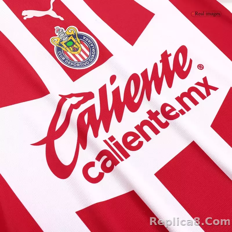 23-24 Chivas Home Jersey Fan Version - detail