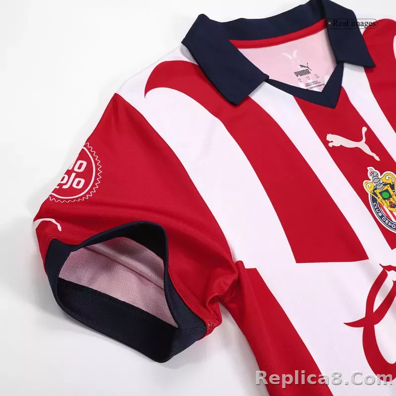 23-24 Chivas Home Jersey Fan Version - detail