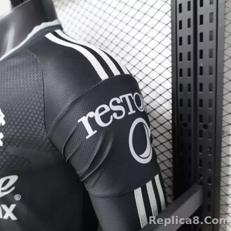 26-27 Club America Away Soccer Jersey Player Version Long Sleeve - detail