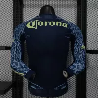 25-26 Club America Away Soccer Jersey Player Version Long Sleeve - view 3