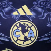 25-26 Club America Away Soccer Jersey Player Version Long Sleeve - view 4