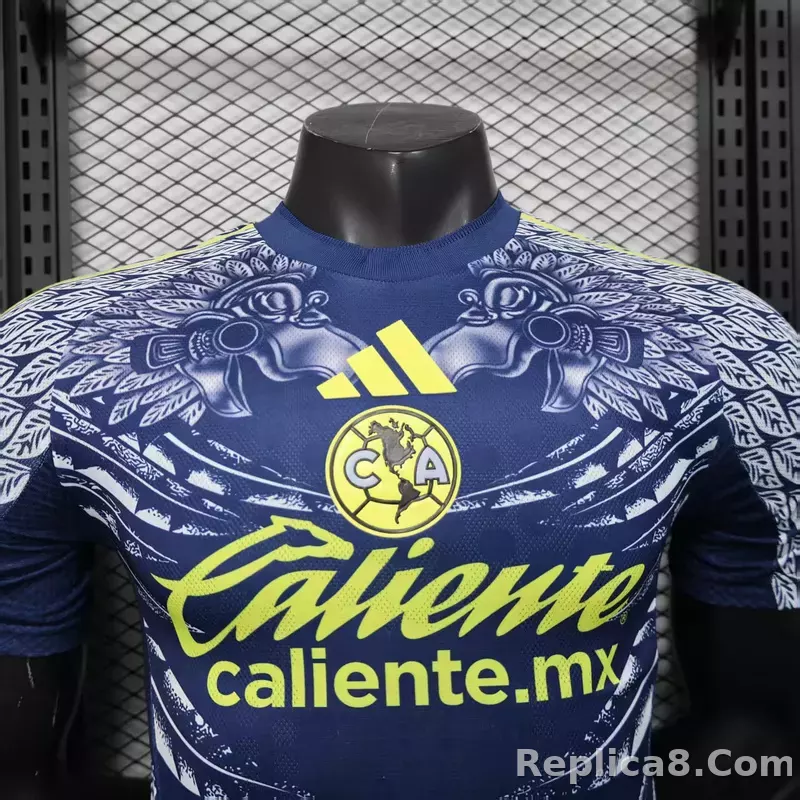 25-26 Club America Away Soccer Jersey Player Version - detail