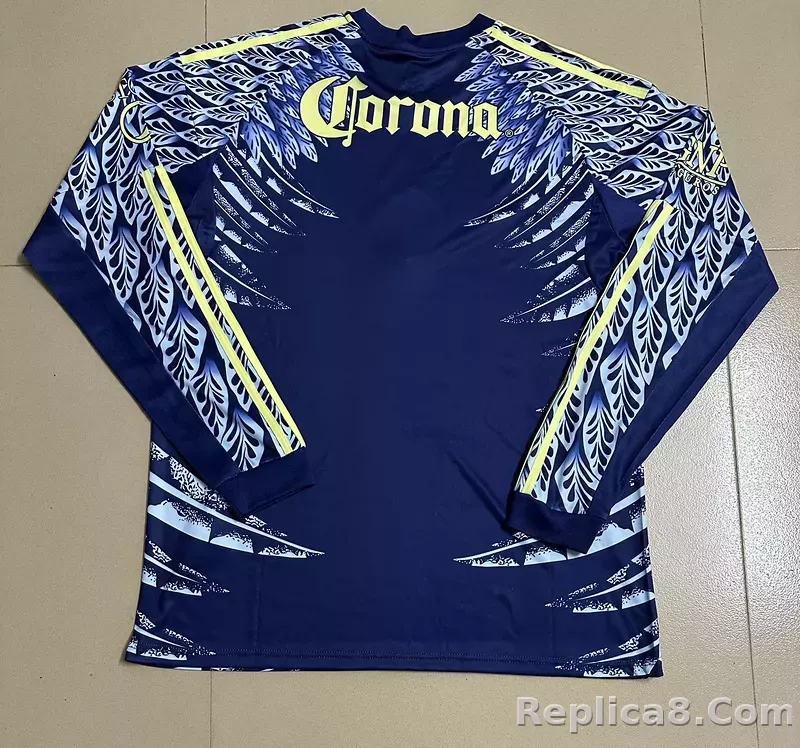 25-26 Club America  Away Soccer Jersey Long Sleeve - detail