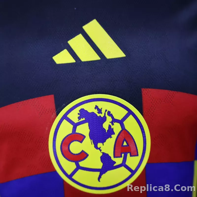 25-26 Club America  Home Soccer Jersey Player Version - detail