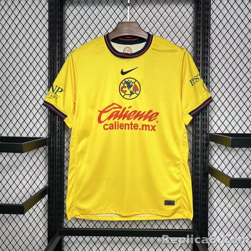 24-25 Club America  Home Soccer Jersey Fan Version