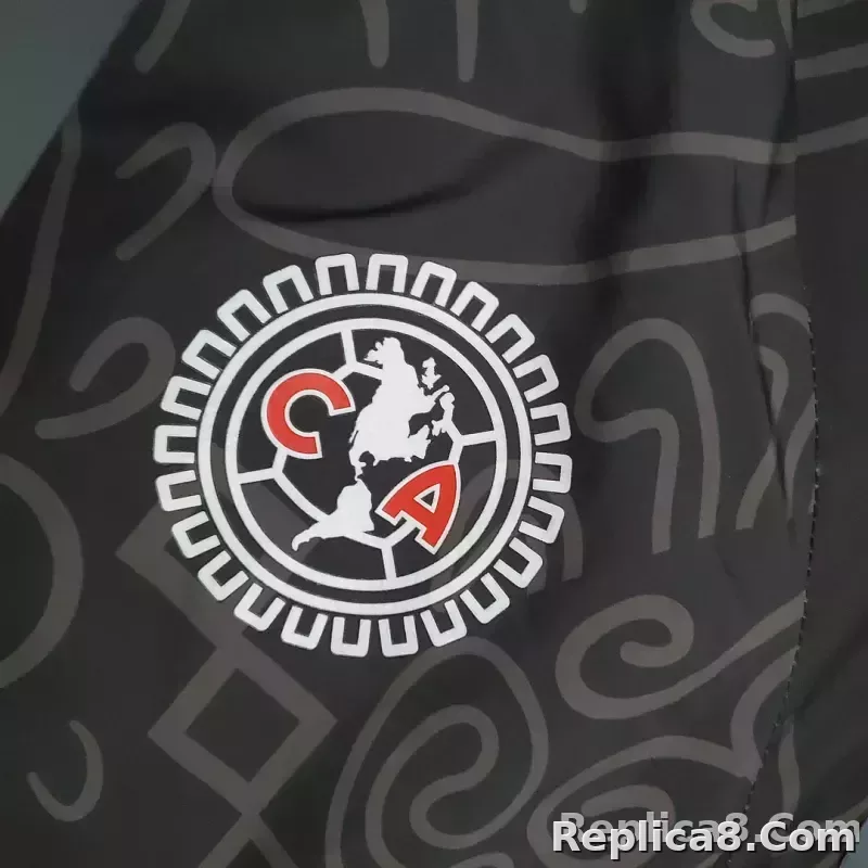 2021 Windbreaker América Team Black - detail