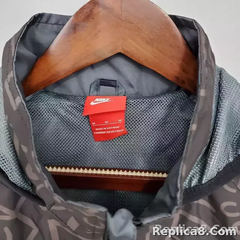 2021 Windbreaker América Team Black - detail