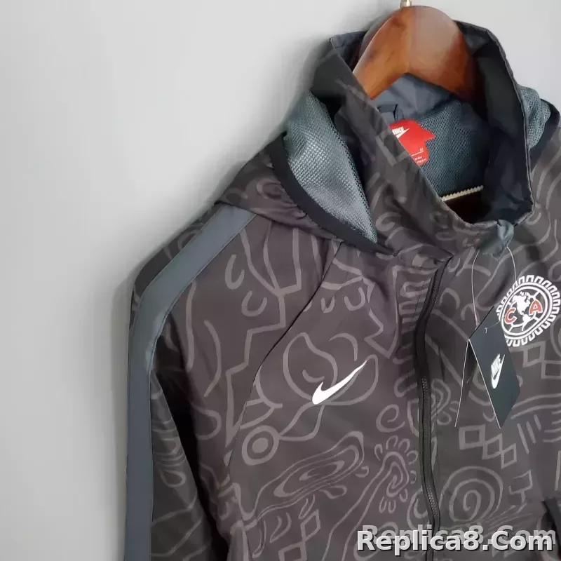 2021 Windbreaker América Team Black - detail
