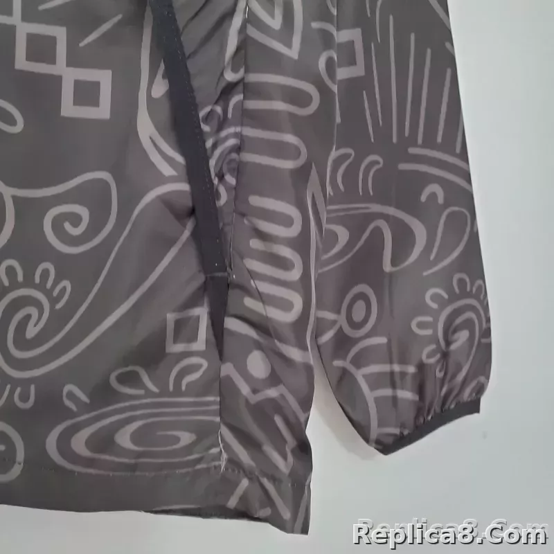 2021 Windbreaker América Team Black - detail