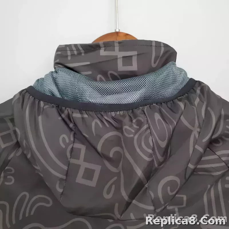 2021 Windbreaker América Team Black - detail