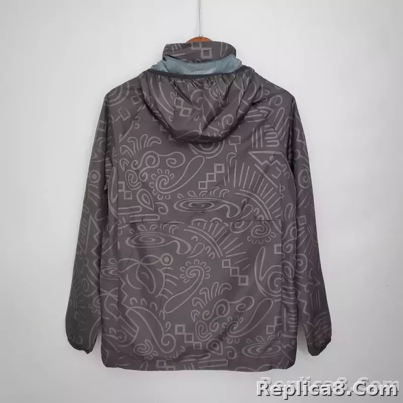 2021 Windbreaker América Team Black - detail