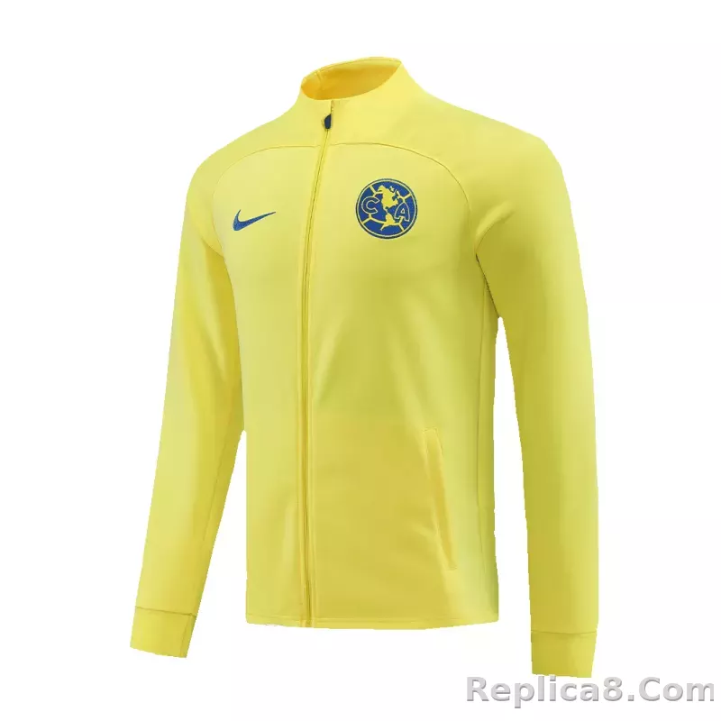 Club America Training Jacket Kit (Top+Pants) Yellow 2023/24 - detail
