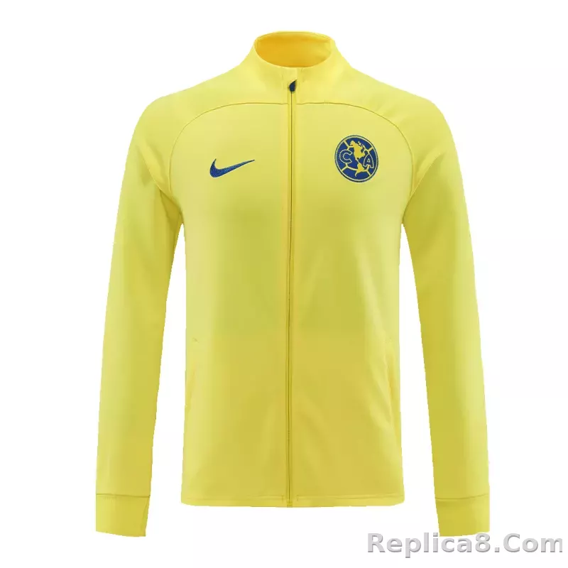 Club America Training Jacket Kit (Top+Pants) Yellow 2023/24 - detail