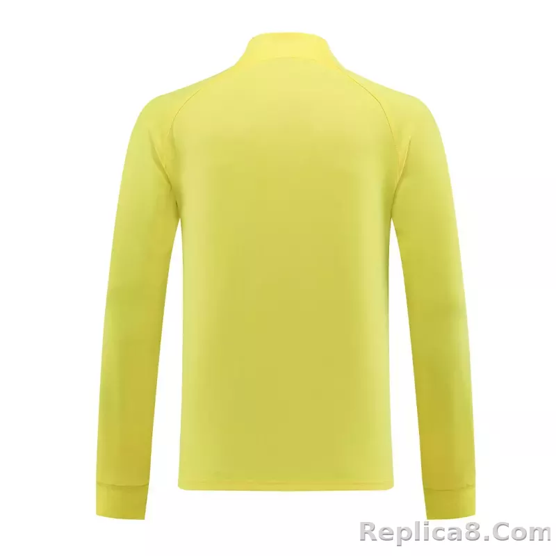 Club America Training Jacket Kit (Top+Pants) Yellow 2023/24 - detail