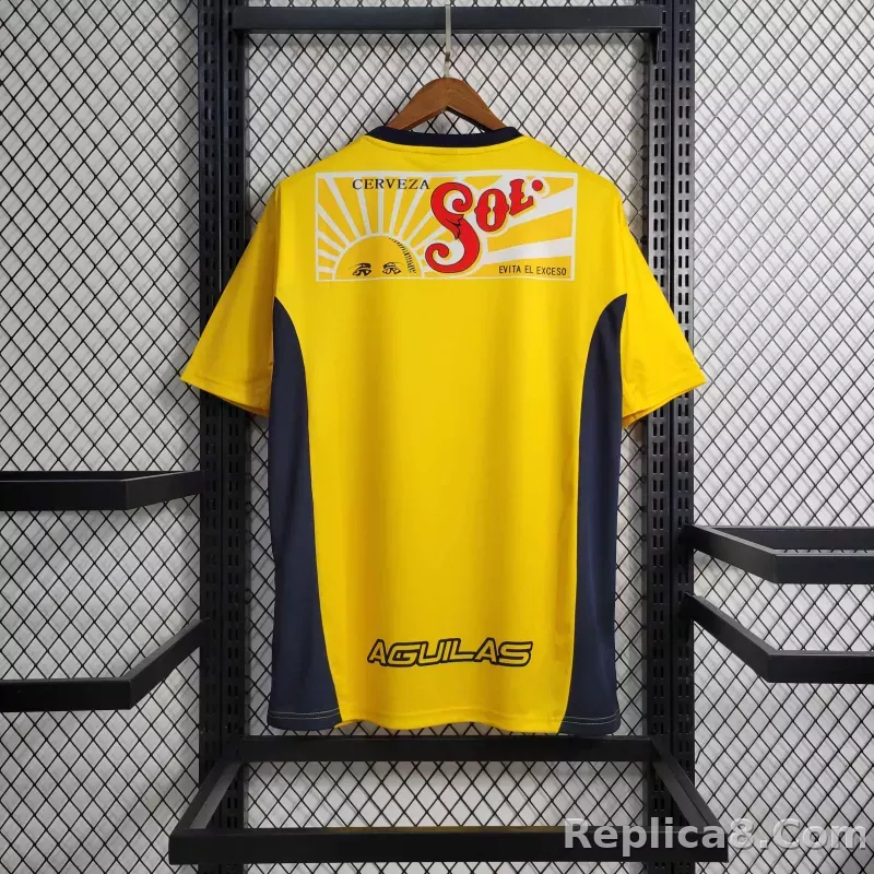 2000-2001 Club America Home Retro Jersey - detail