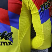 25-26 Club America Home Soccer Jersey Player Version Long Sleeve - view 10