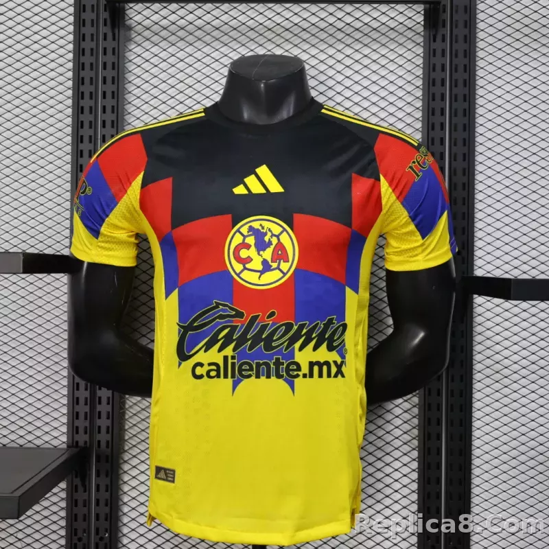 25-26 Club America Home Soccer Jersey Player Version